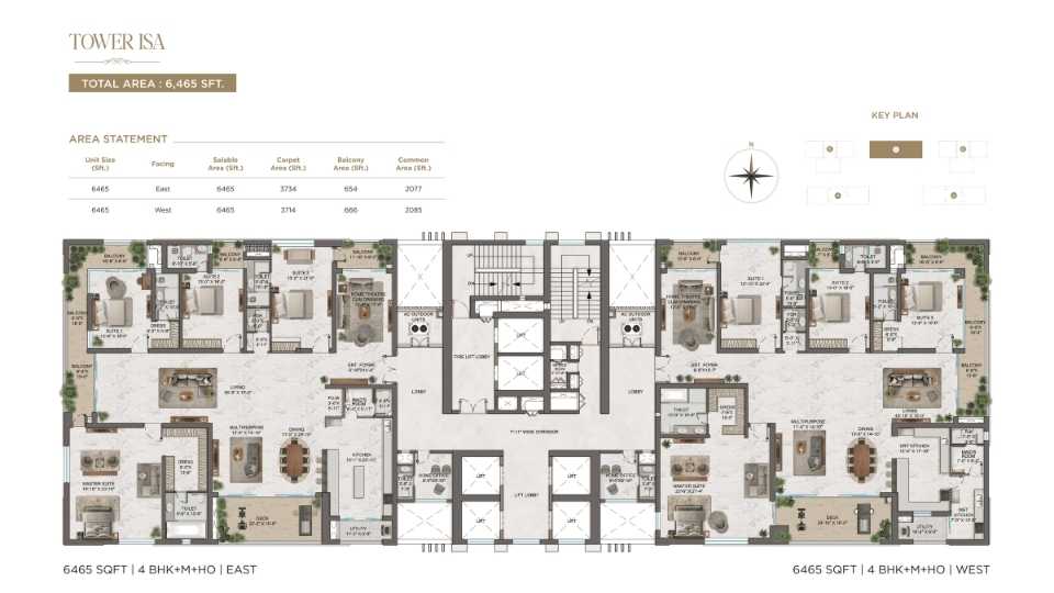 One By MSN Neopolis Hyderabad  floor plan1